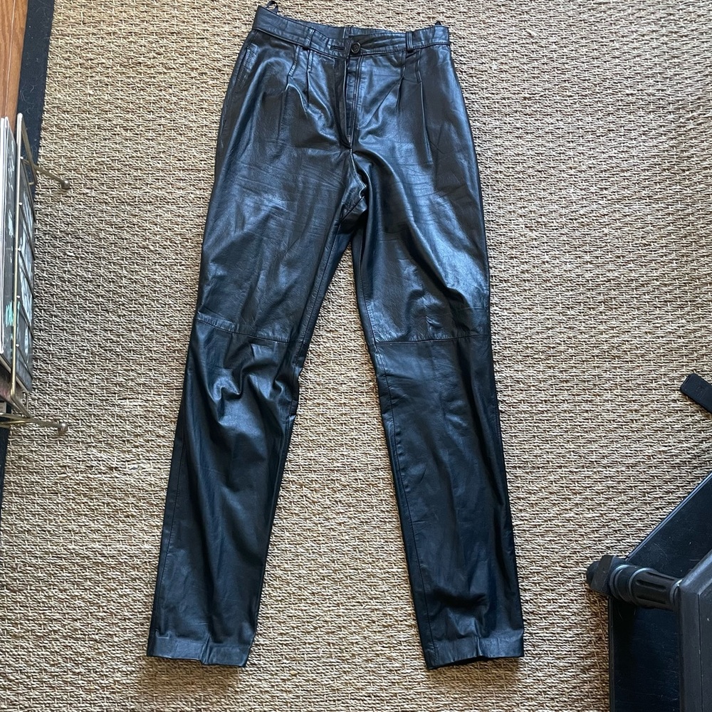 Vintage leather pants